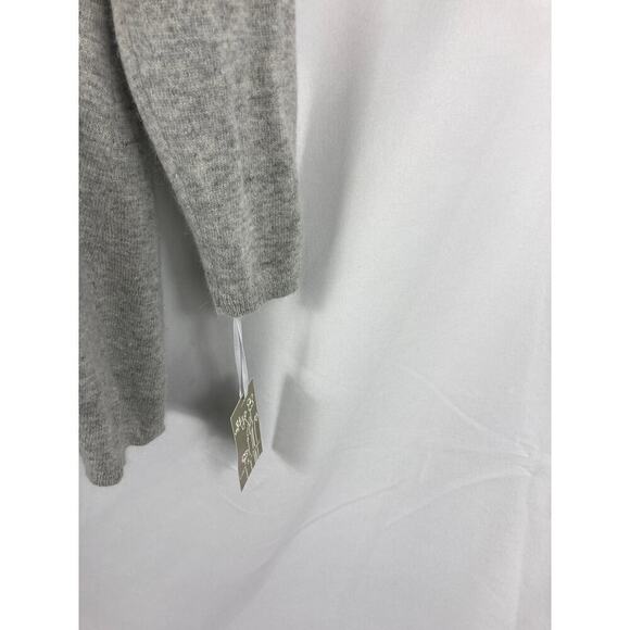 NWT Lucy & Laurel Grey Angora Lamb Wool Sweater Size XL - Picture 2 of 4
